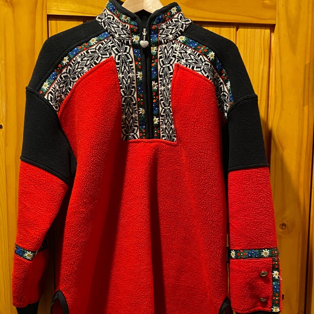 Obermeyer Black Coat with White Script Logo